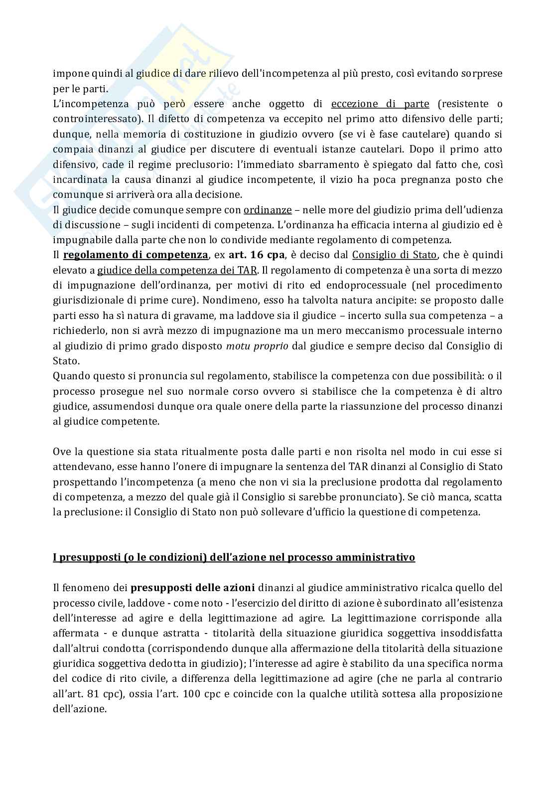 Appunti completi di Diritto processuale amministrativo Pag. 56