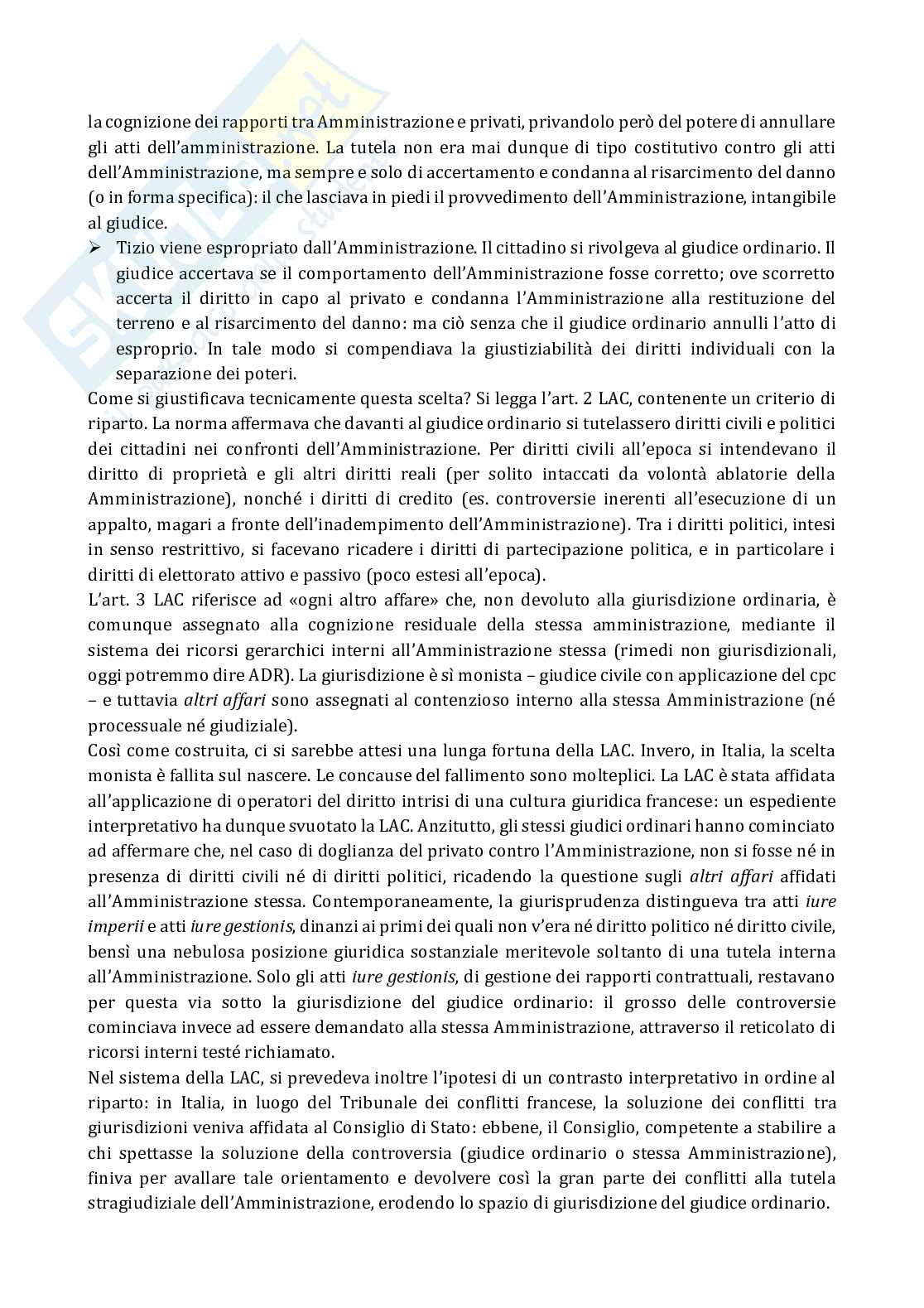 Appunti completi di Diritto processuale amministrativo Pag. 6