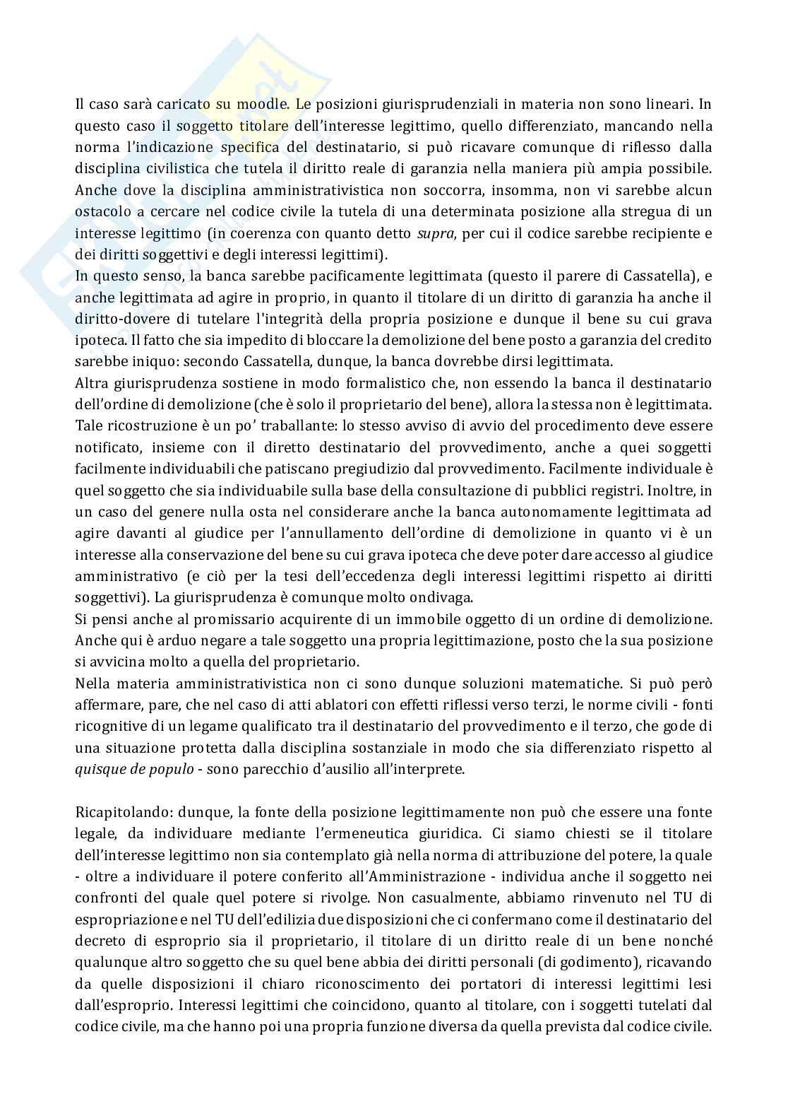 Appunti completi di Diritto processuale amministrativo Pag. 61