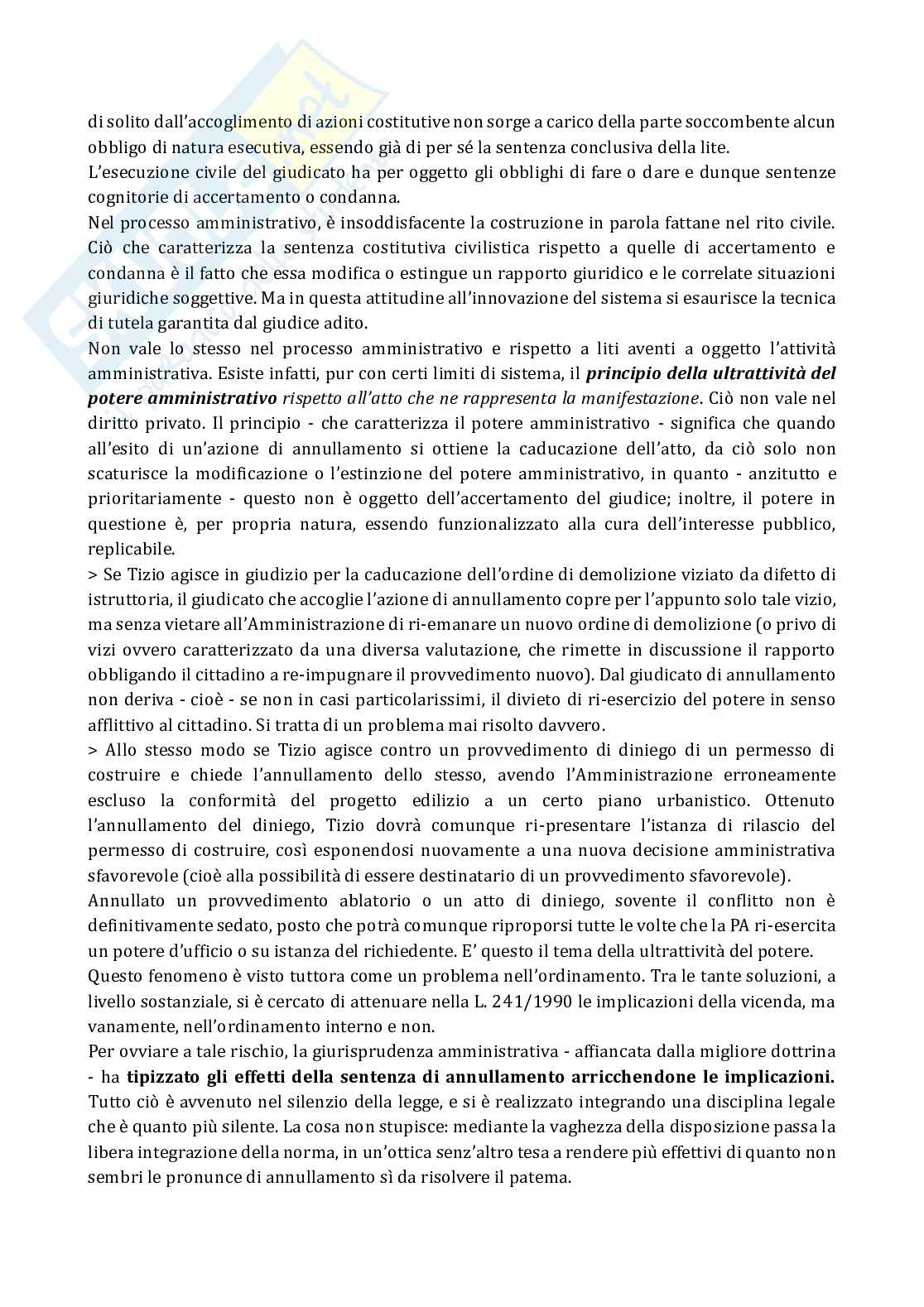 Appunti completi di Diritto processuale amministrativo Pag. 86