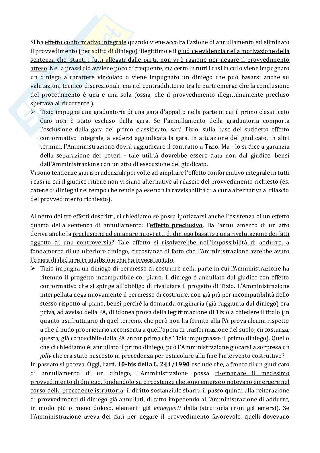 Appunti completi di Diritto processuale amministrativo Pag. 91