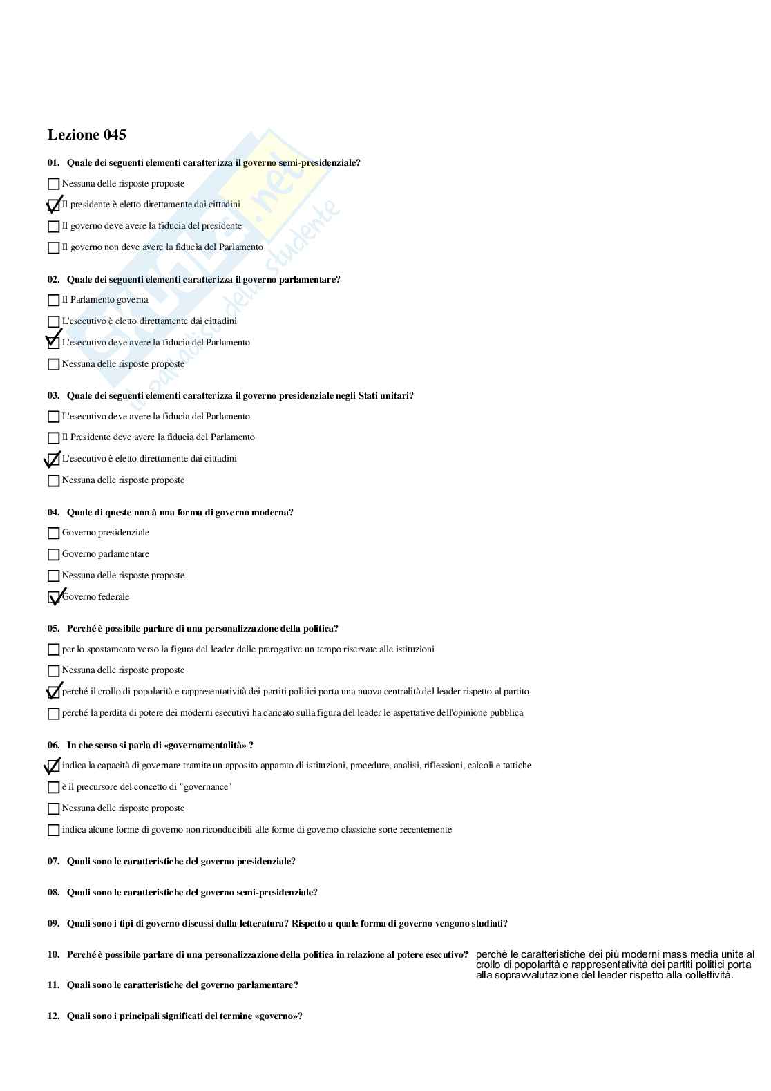 Paniere Analisi del linguaggio politico - Risposte multiple - aggiornato (2025) Pag. 51