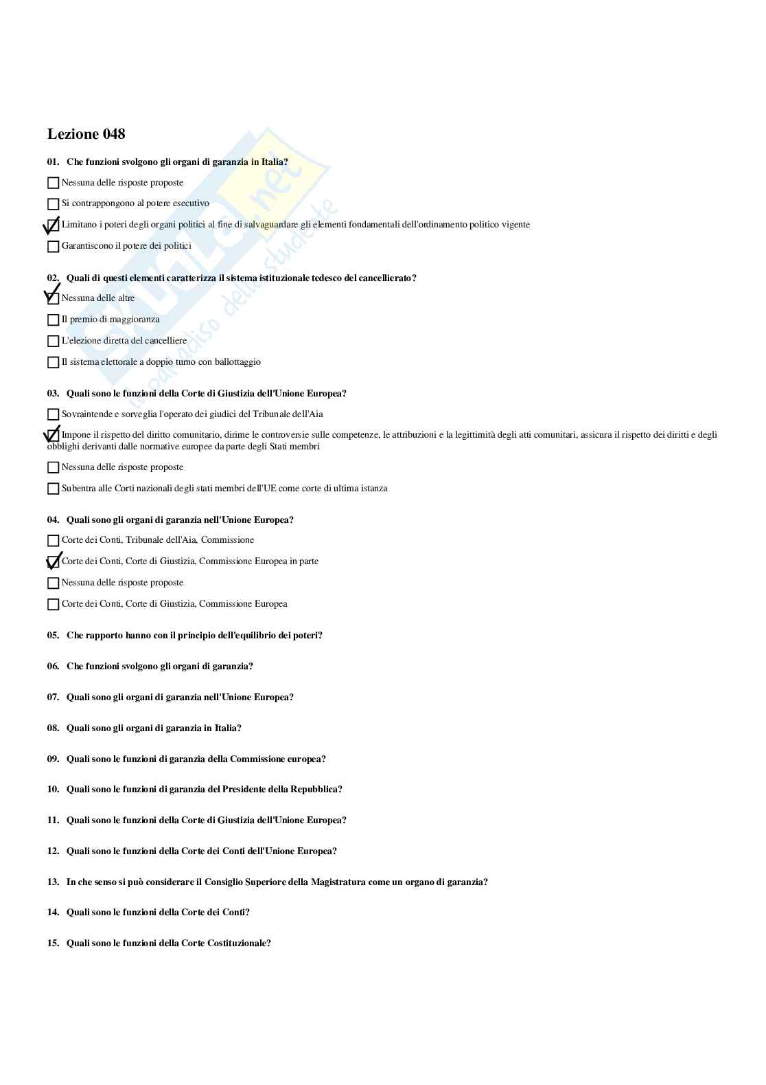 Paniere Analisi del linguaggio politico - Risposte multiple - aggiornato (2025) Pag. 56