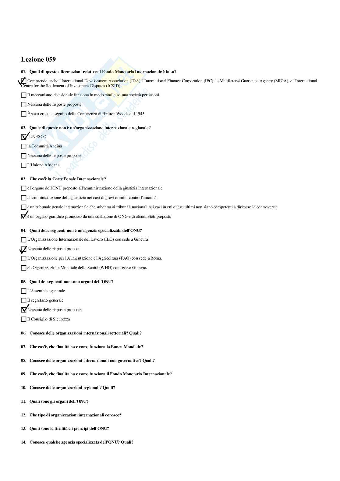 Paniere Analisi del linguaggio politico - Risposte multiple - aggiornato (2025) Pag. 71