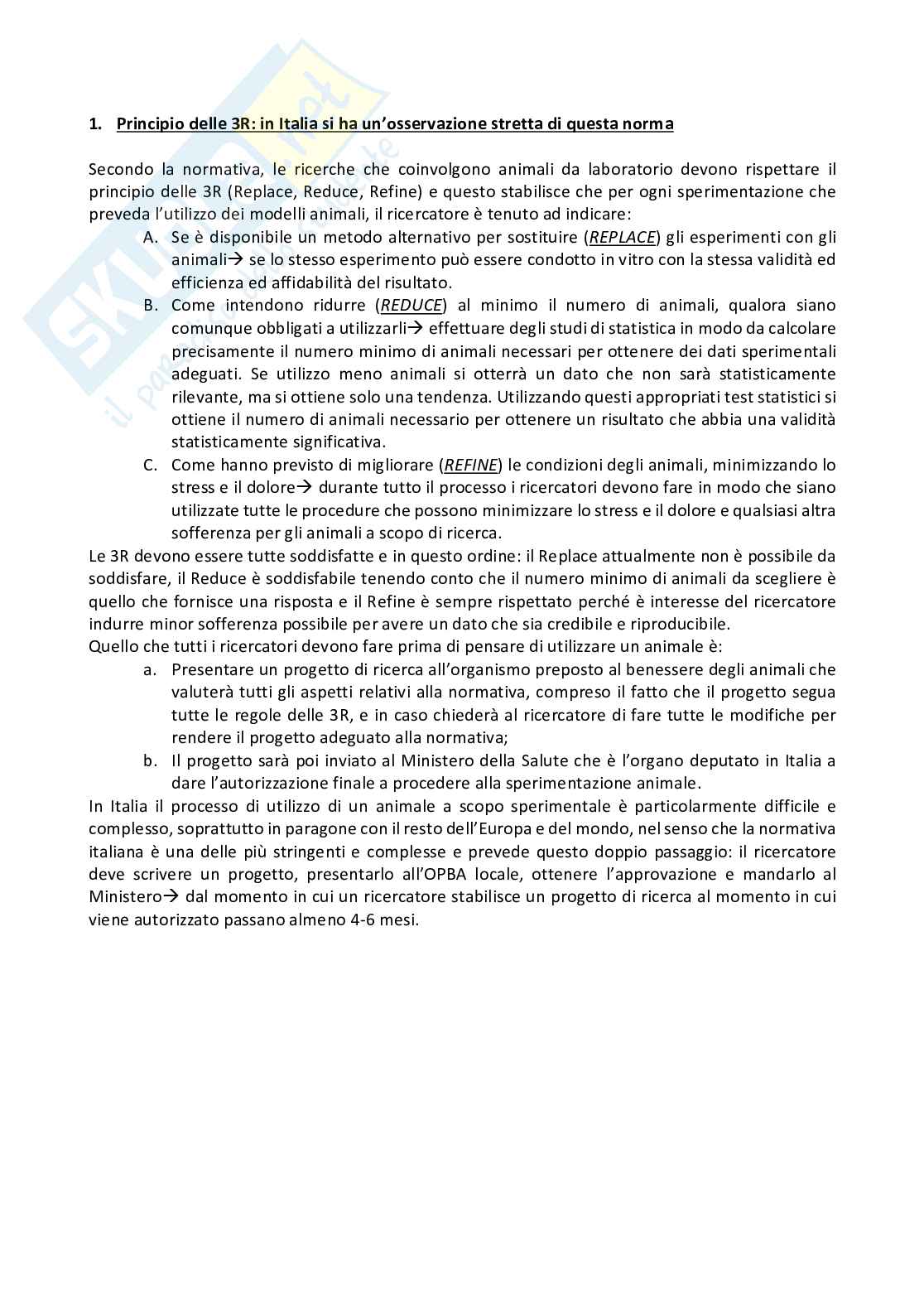 Domande esame Farmacologia applicata Pag. 1
