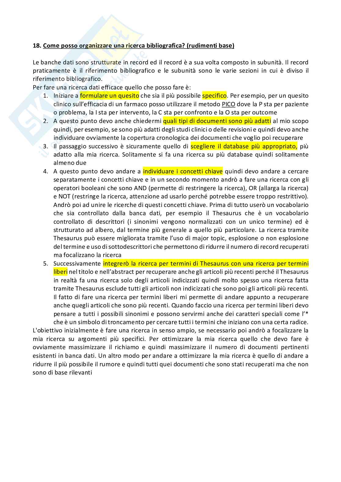 Domande esame Farmacologia applicata Pag. 36