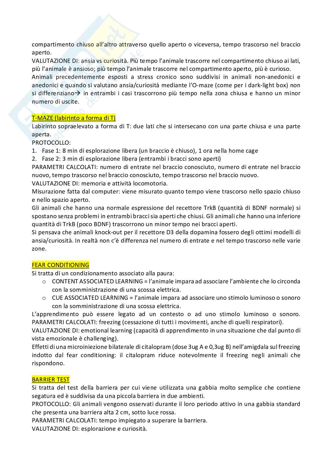 Domande esame Farmacologia applicata Pag. 51