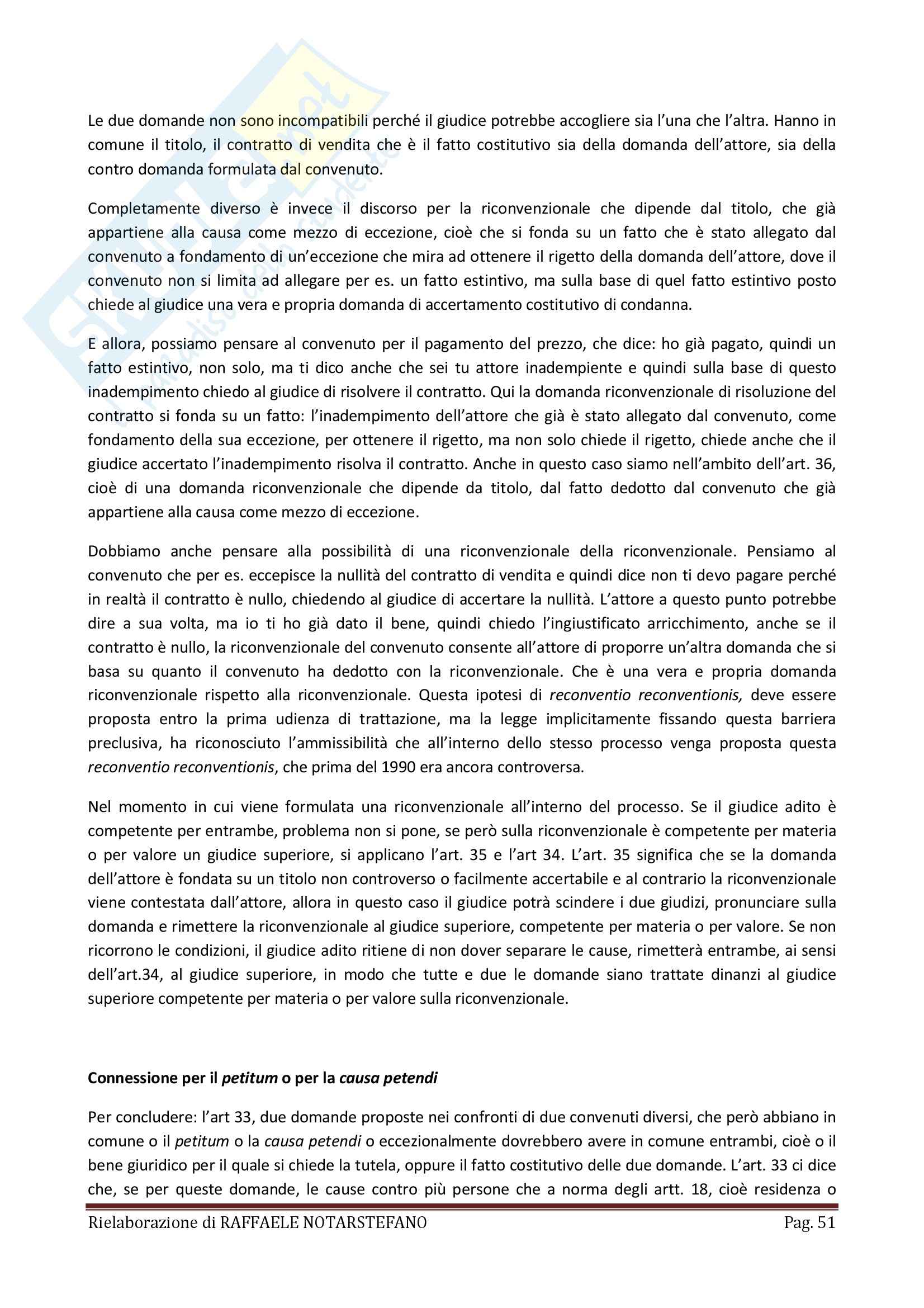 Procedura civile I Pag. 51