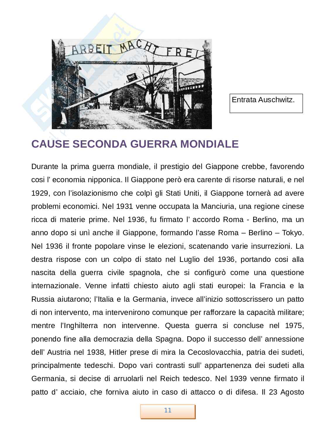 Expo 2015: le verità nascoste tesina Pag. 11