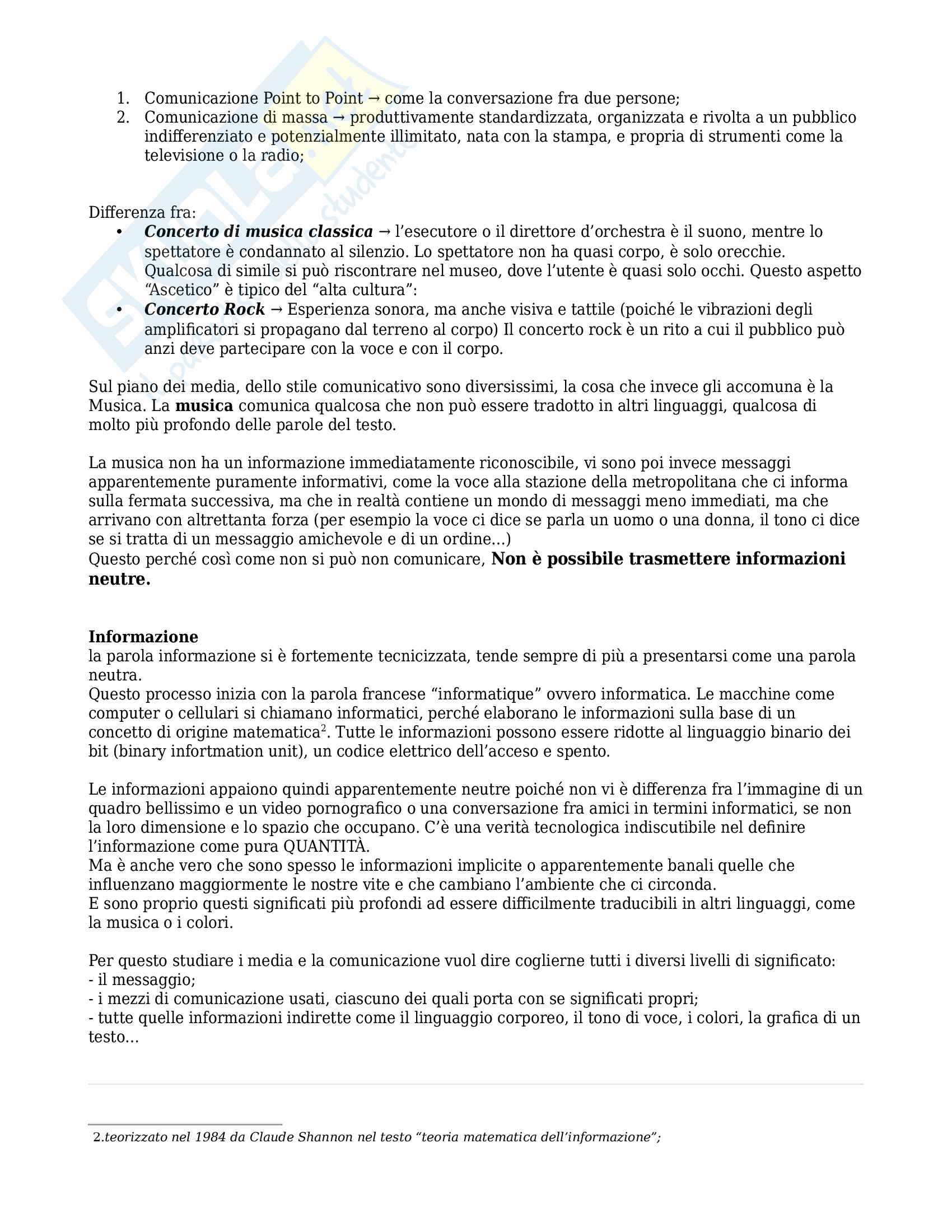 Esame di capire i media Pag. 2