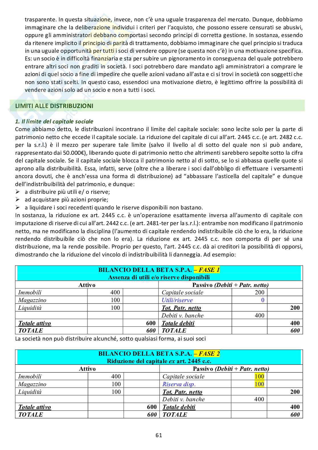 Appunti delle lezioni di diritto commerciale, modulo B - Argomenti 4 e 5  Pag. 31