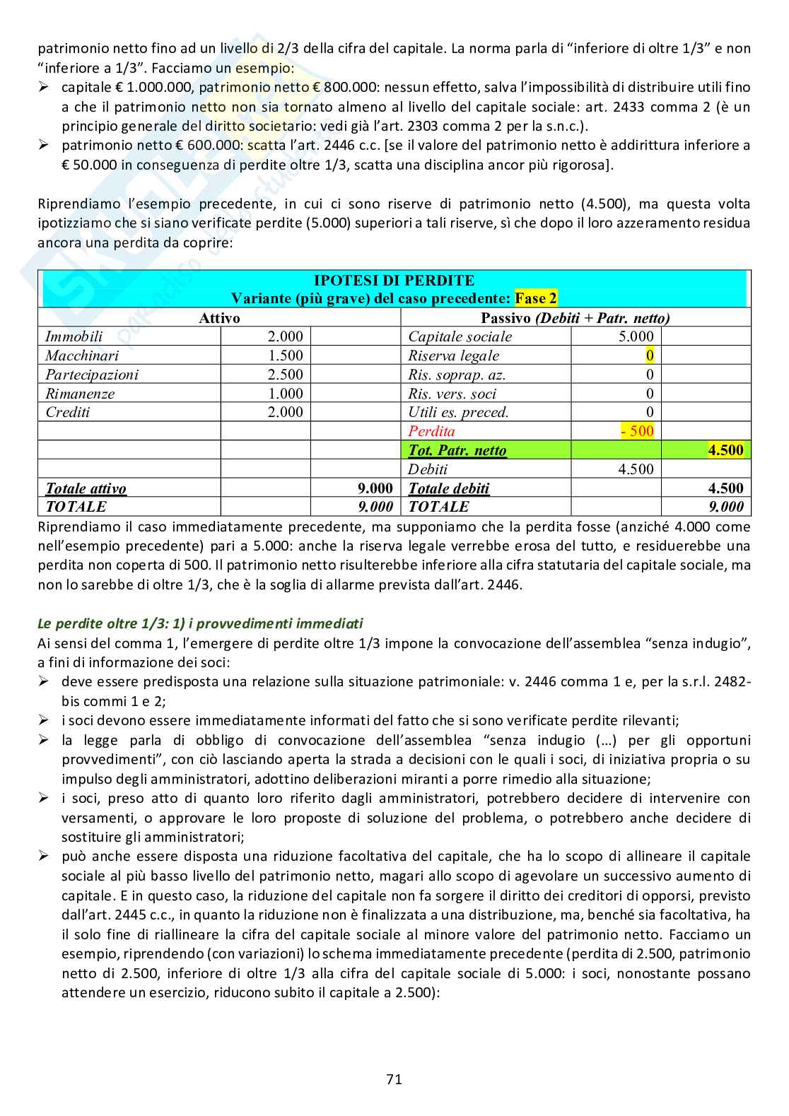 Appunti delle lezioni di diritto commerciale, modulo B - Argomenti 4 e 5  Pag. 41