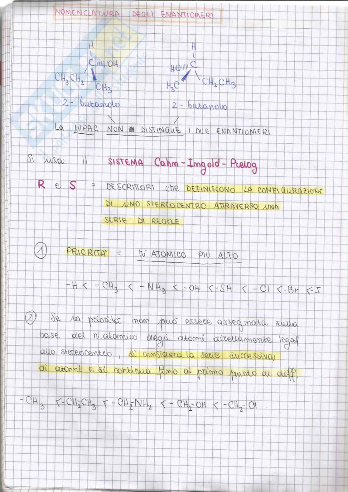 Chimica organica - parte 2 Pag. 1