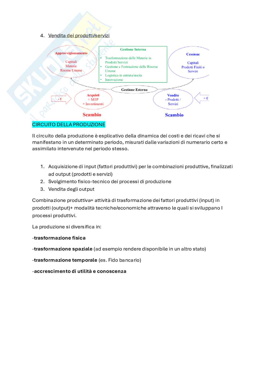 Riassunto esame Economia aziendale, Prof. Gubitta Paolo, libro consigliato Contabilità e bilancio, Cerbioni Pag. 16