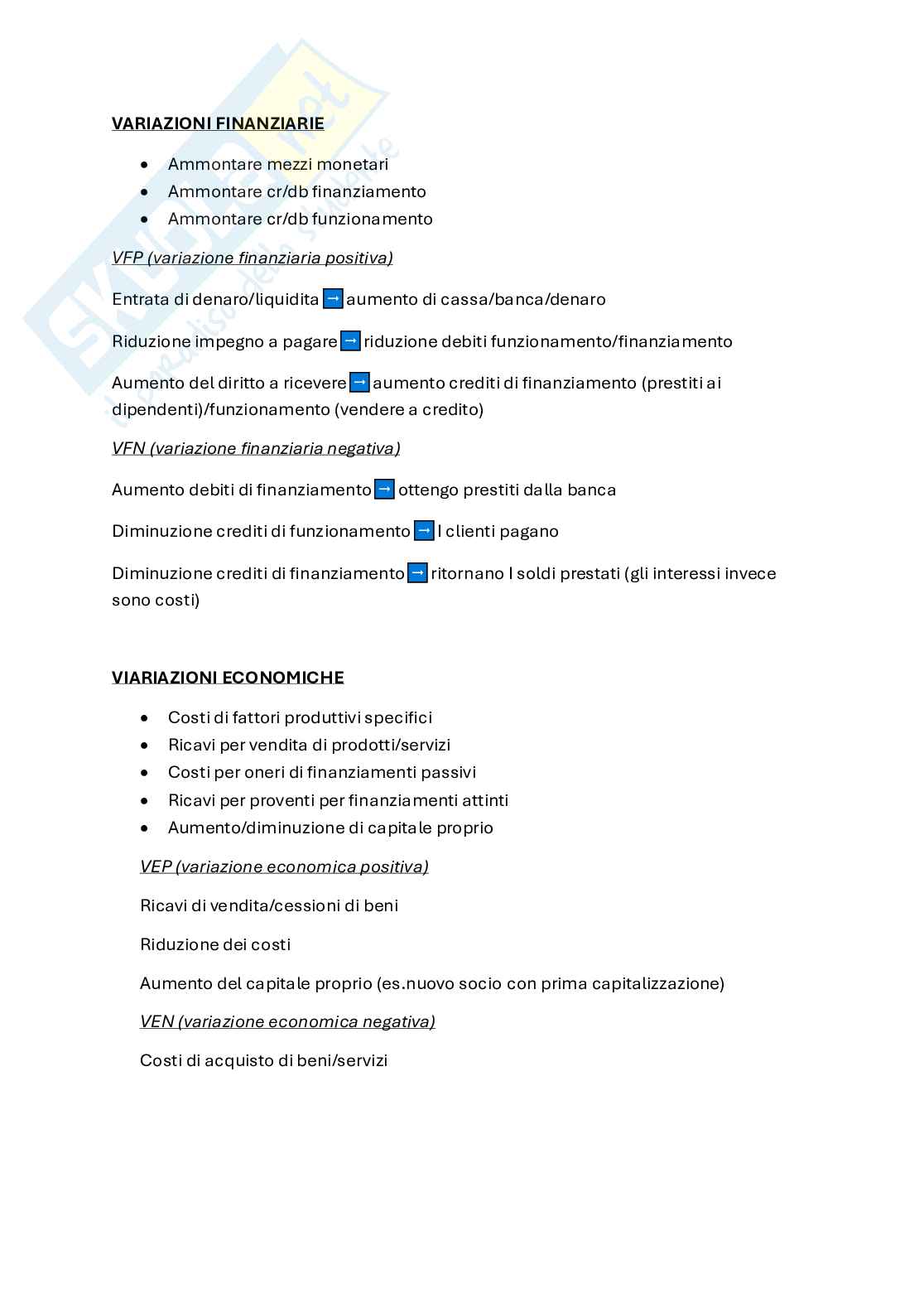 Riassunto esame Economia aziendale, Prof. Gubitta Paolo, libro consigliato Contabilità e bilancio, Cerbioni Pag. 21