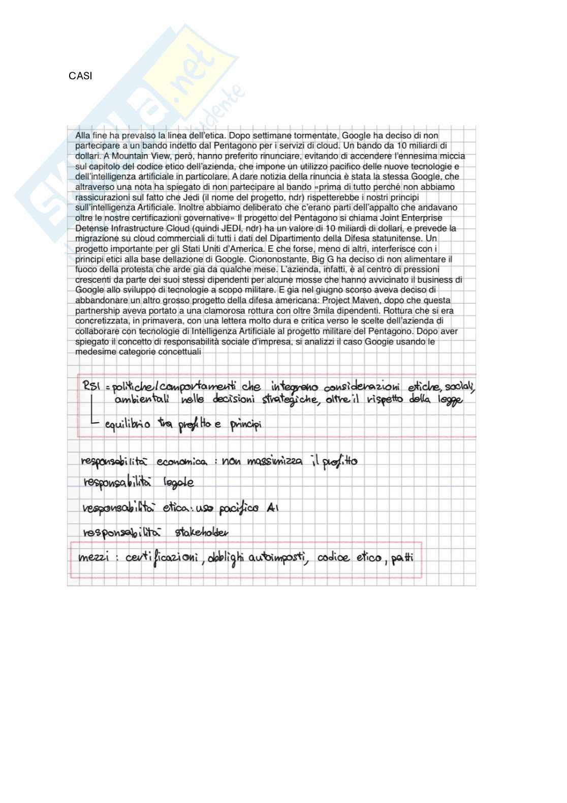 Riassunto esame Economia aziendale, Prof. Gubitta Paolo, libro consigliato Contabilità e bilancio, Cerbioni Pag. 46