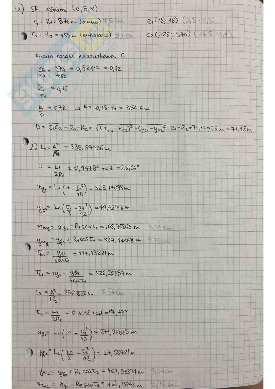 Prove d'esame svolte Infrastrutture viarie  Pag. 2