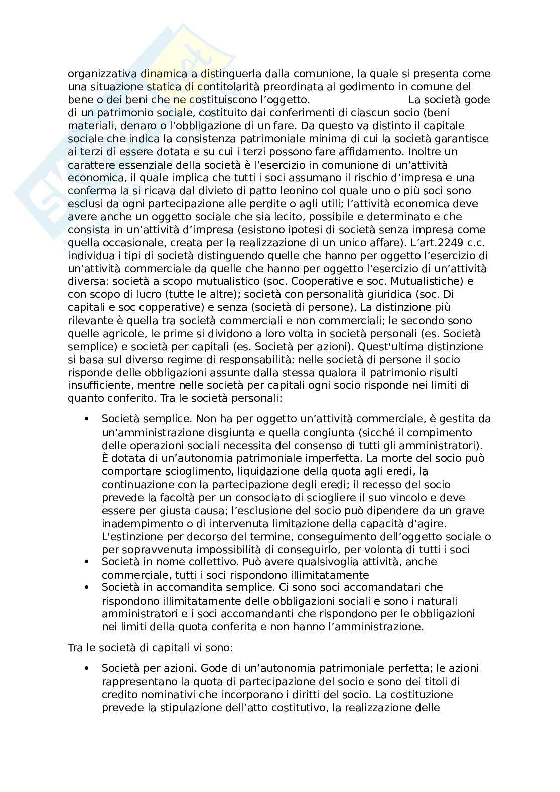 Riassunto esame diritto privato, prof. Ghidoni, libro consigliato Manuale di diritto privato, Mazzamuto Pag. 26
