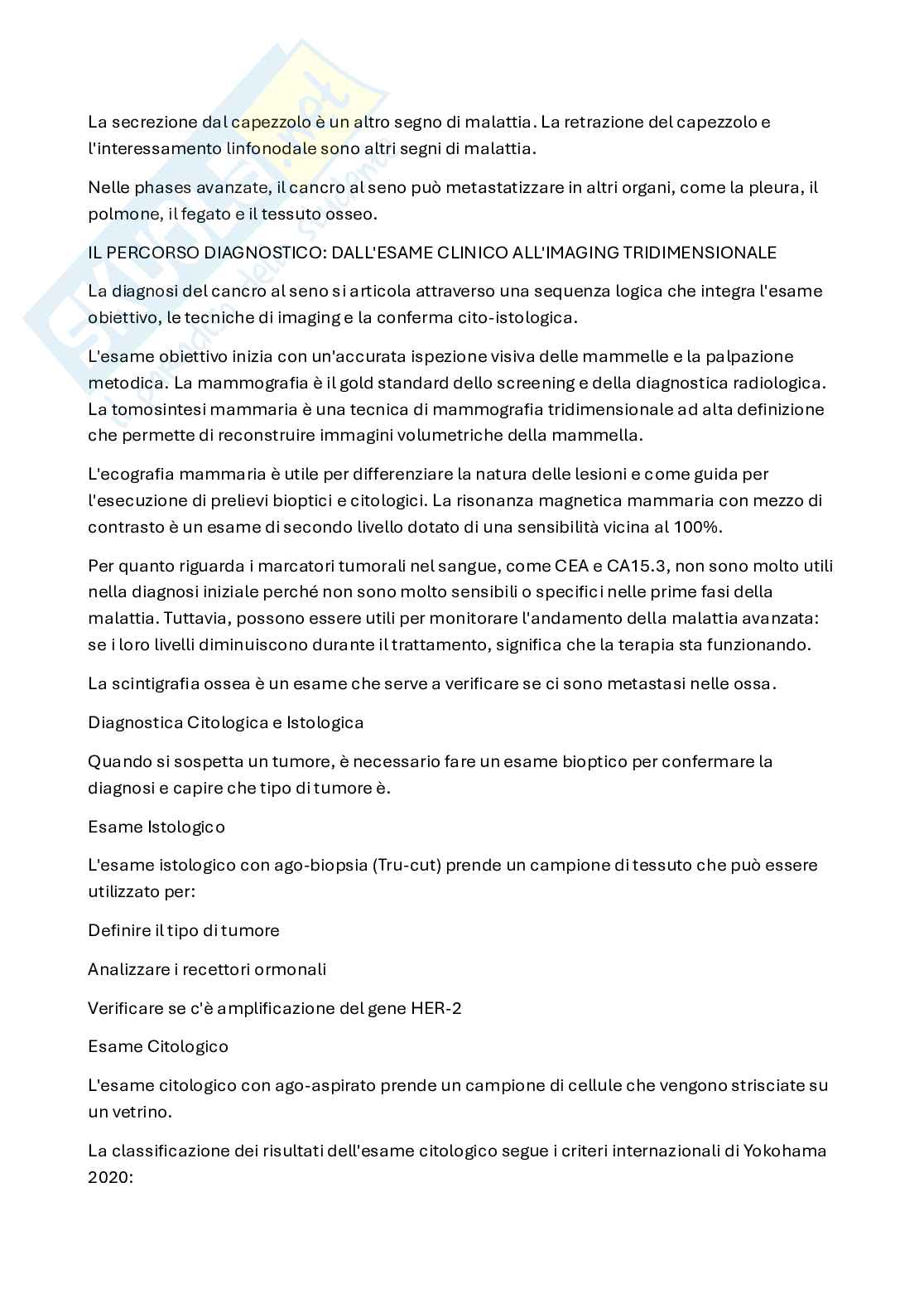 Carcinoma della mammella Pag. 2