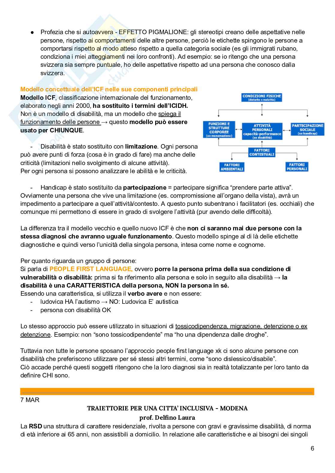 Diritti umani e inclusione Pag. 6