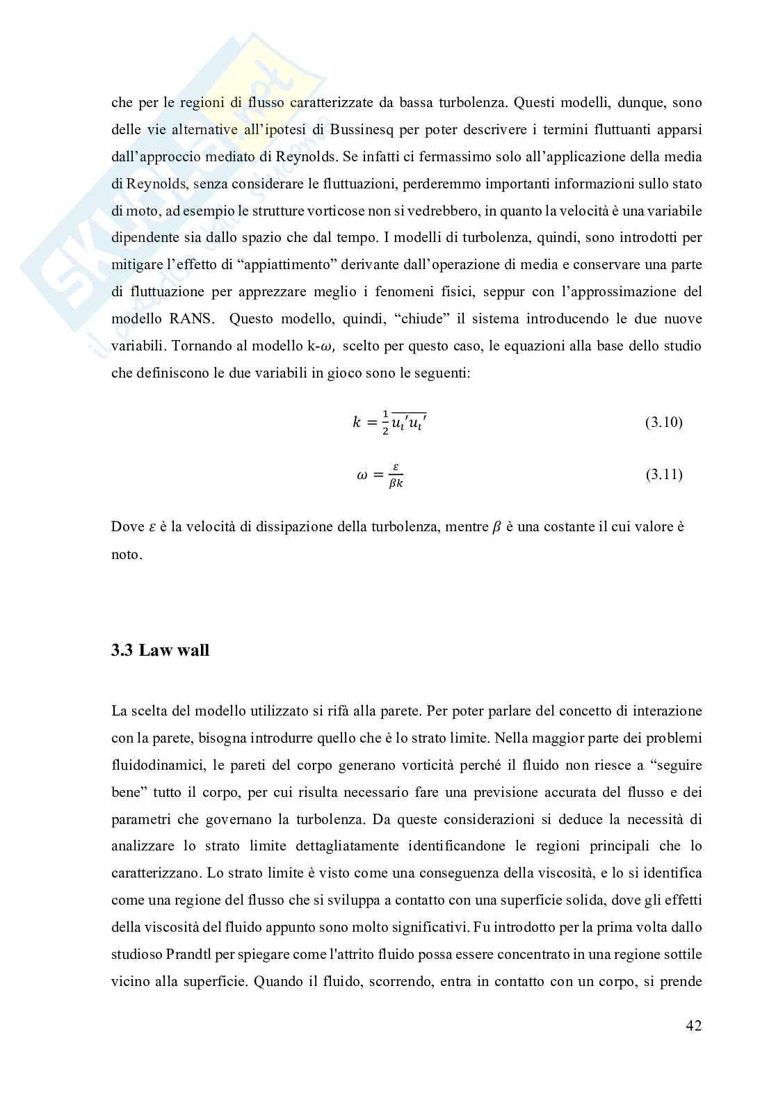 Valutazione del wind comfort su una Ro-pox di 250mt mediante codice di fluidodinamica computazionale Pag. 41