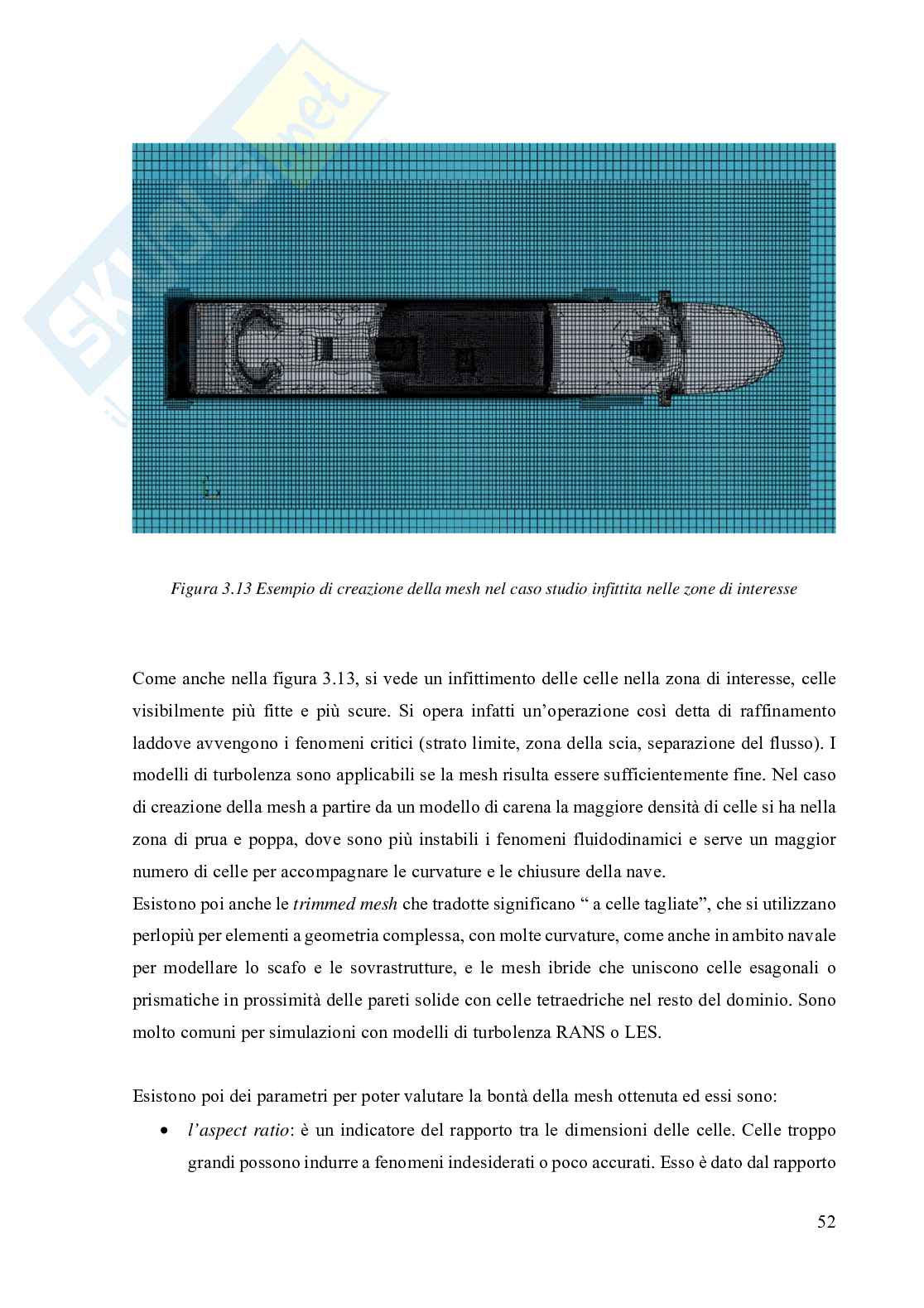 Valutazione del wind comfort su una Ro-pox di 250mt mediante codice di fluidodinamica computazionale Pag. 51