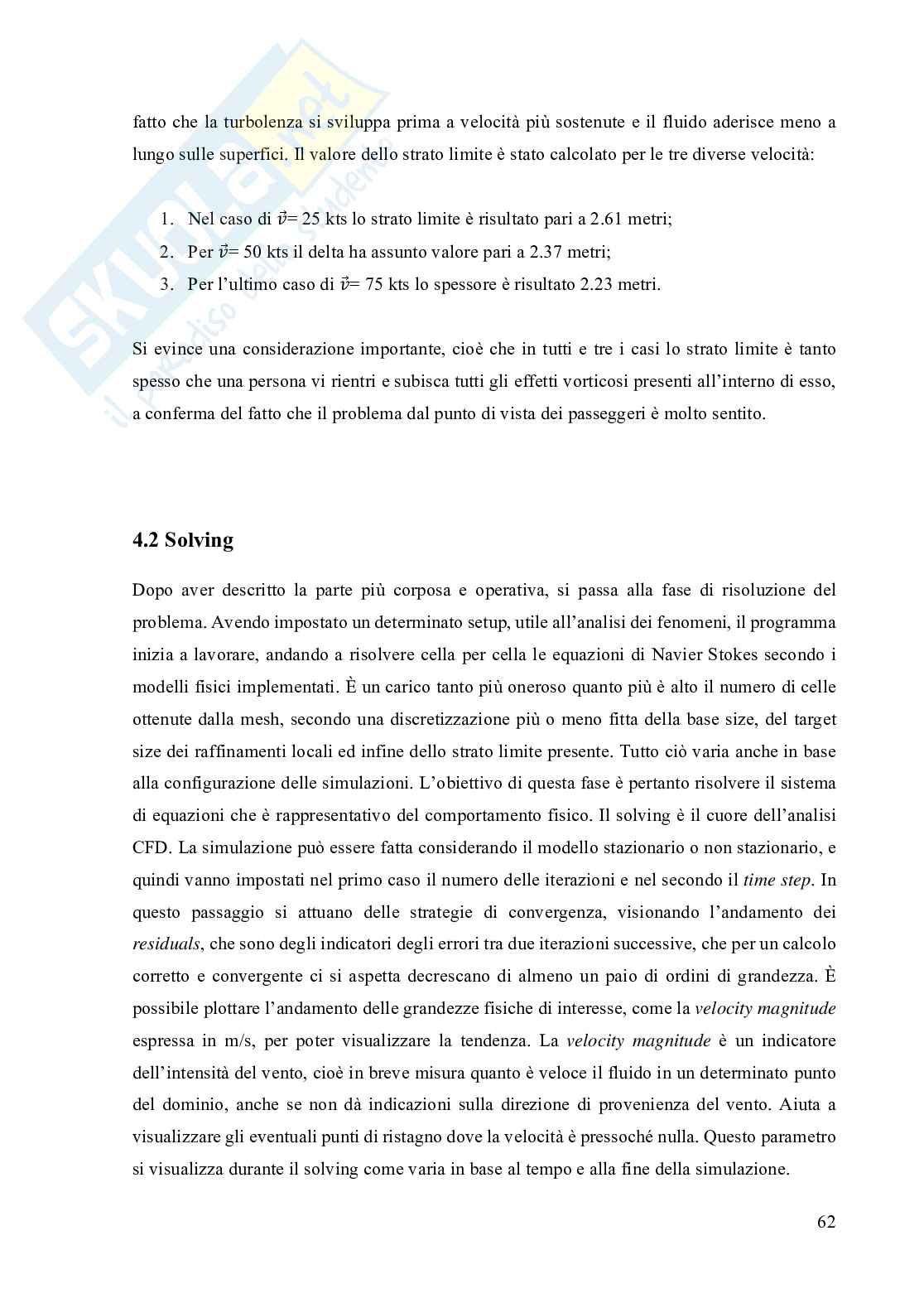 Valutazione del wind comfort su una Ro-pox di 250mt mediante codice di fluidodinamica computazionale Pag. 61