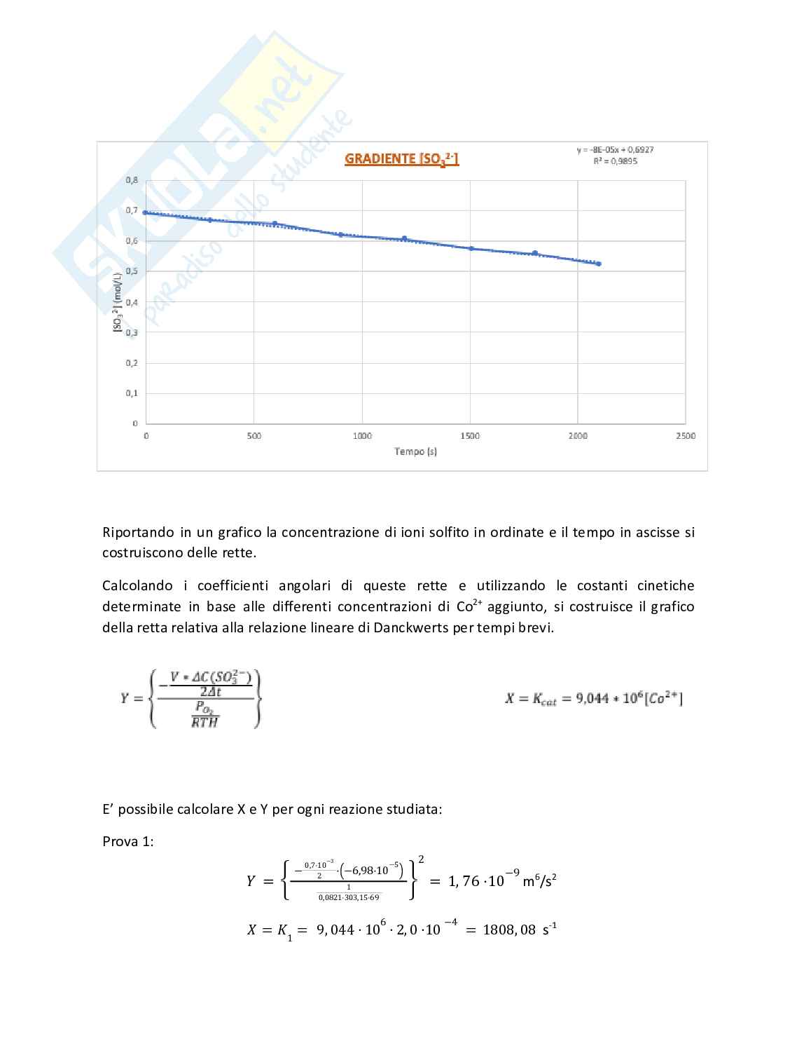 Seconda esperienza di laboratorio di Fondamenti di chimica industriale Pag. 11