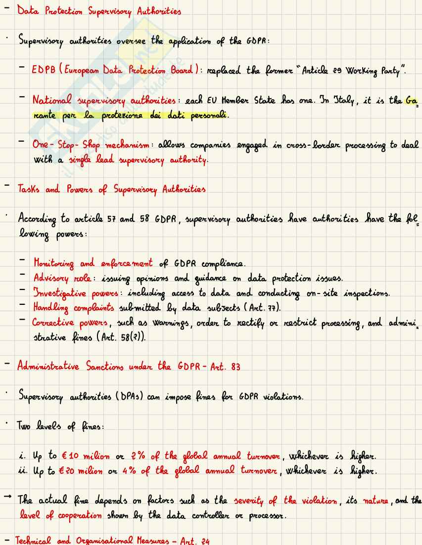 Appunti Information and technology law (parte 3) Pag. 2