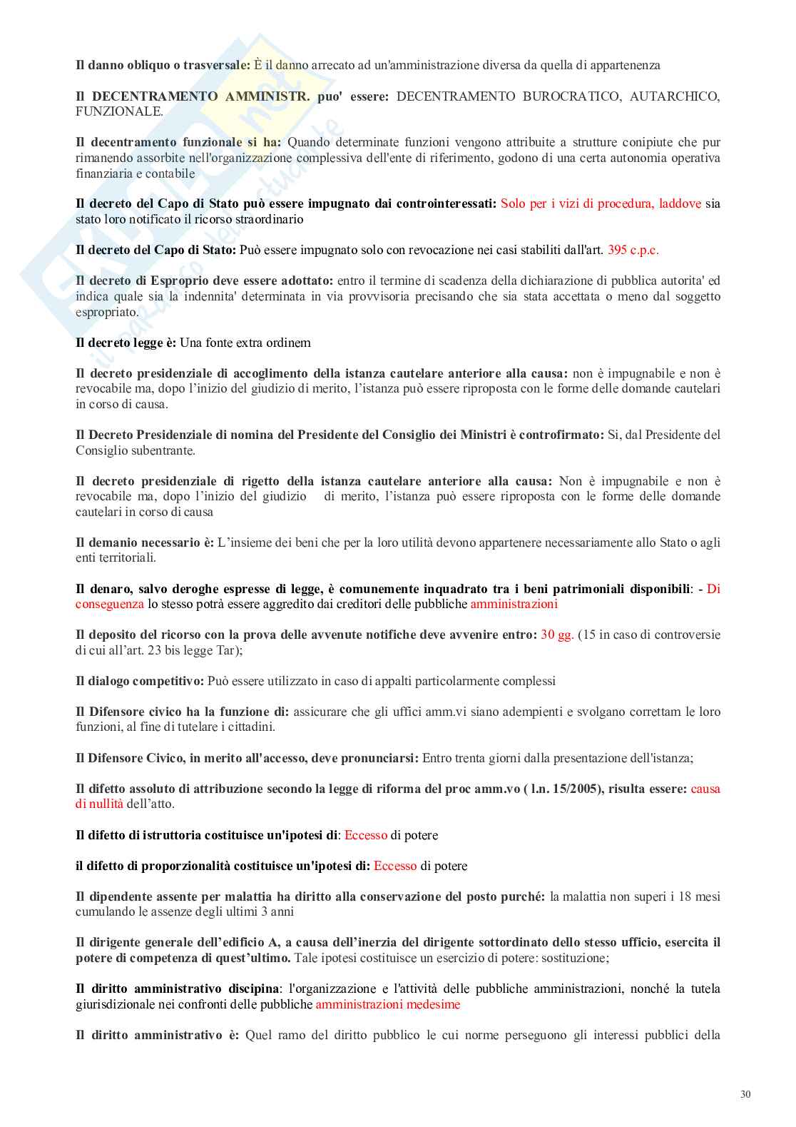 Paniere nuovo (2026) di Diritto amministrativo Pag. 31