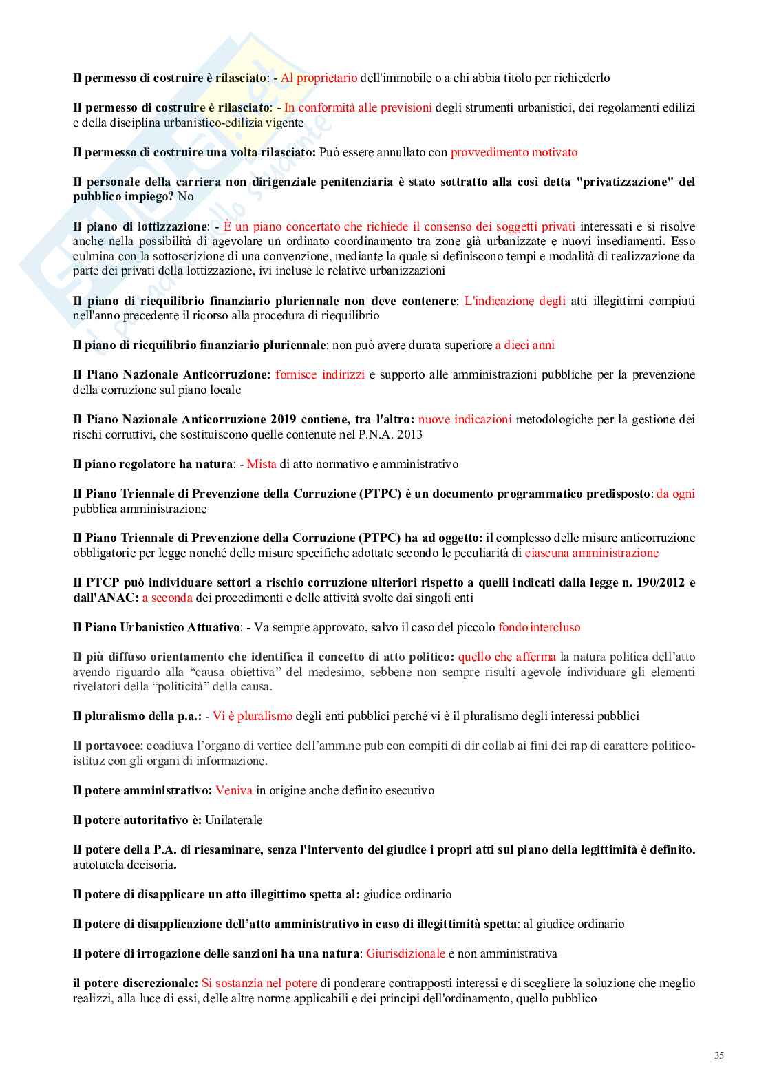 Paniere nuovo (2026) di Diritto amministrativo Pag. 36