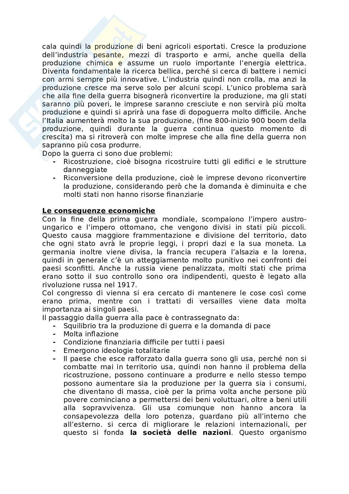Riassunto esame Storia economica, Prof. Ferrari Maria Luisa, libro consigliato Storia economica, Ennio De Simone Pag. 76
