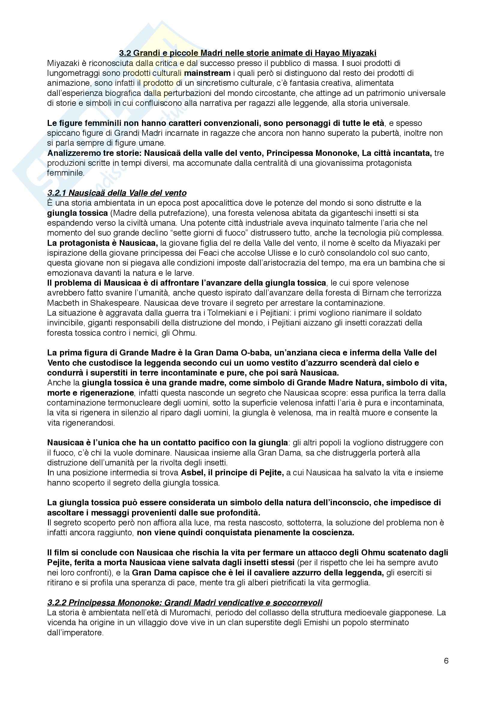 Riassunto esame Sociologia della cultura, prof. Bartoletti, libro consigliato Grandi madri mediali, Bartoletti Pag. 6