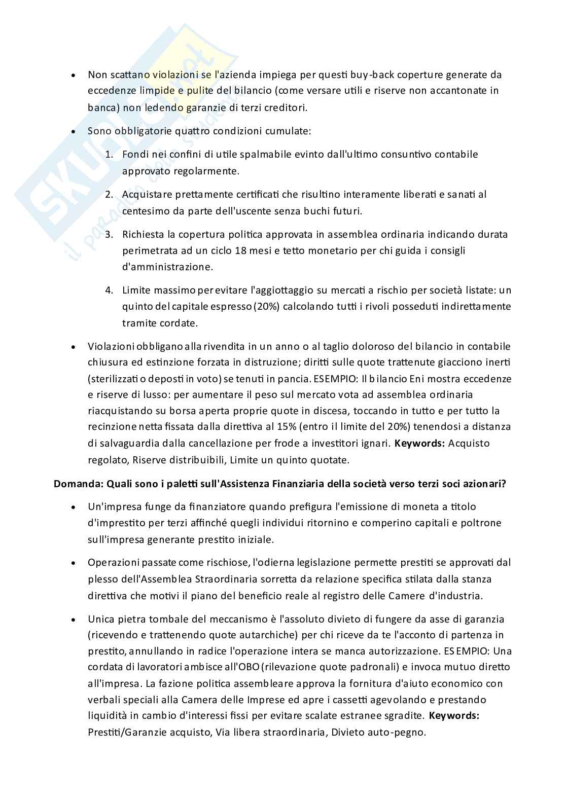 Appunti parziali e domande di Diritto commerciale  Pag. 46