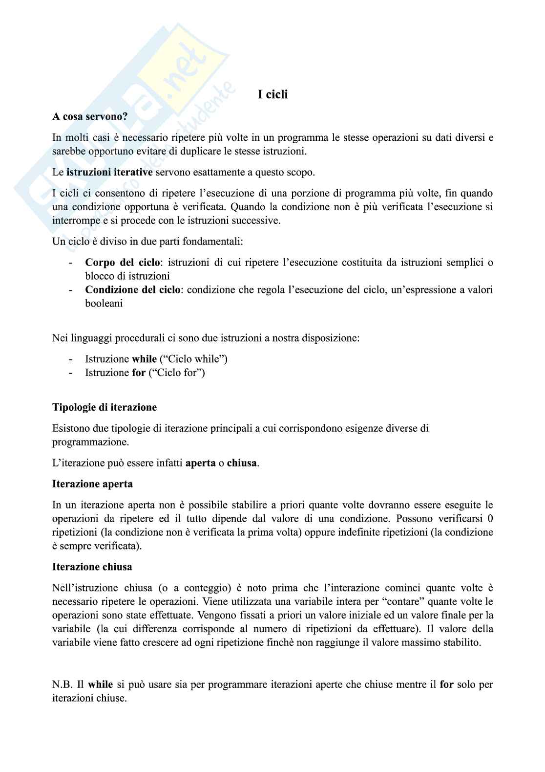 Resoconto, approfondimenti e appunti C++ Pag. 46
