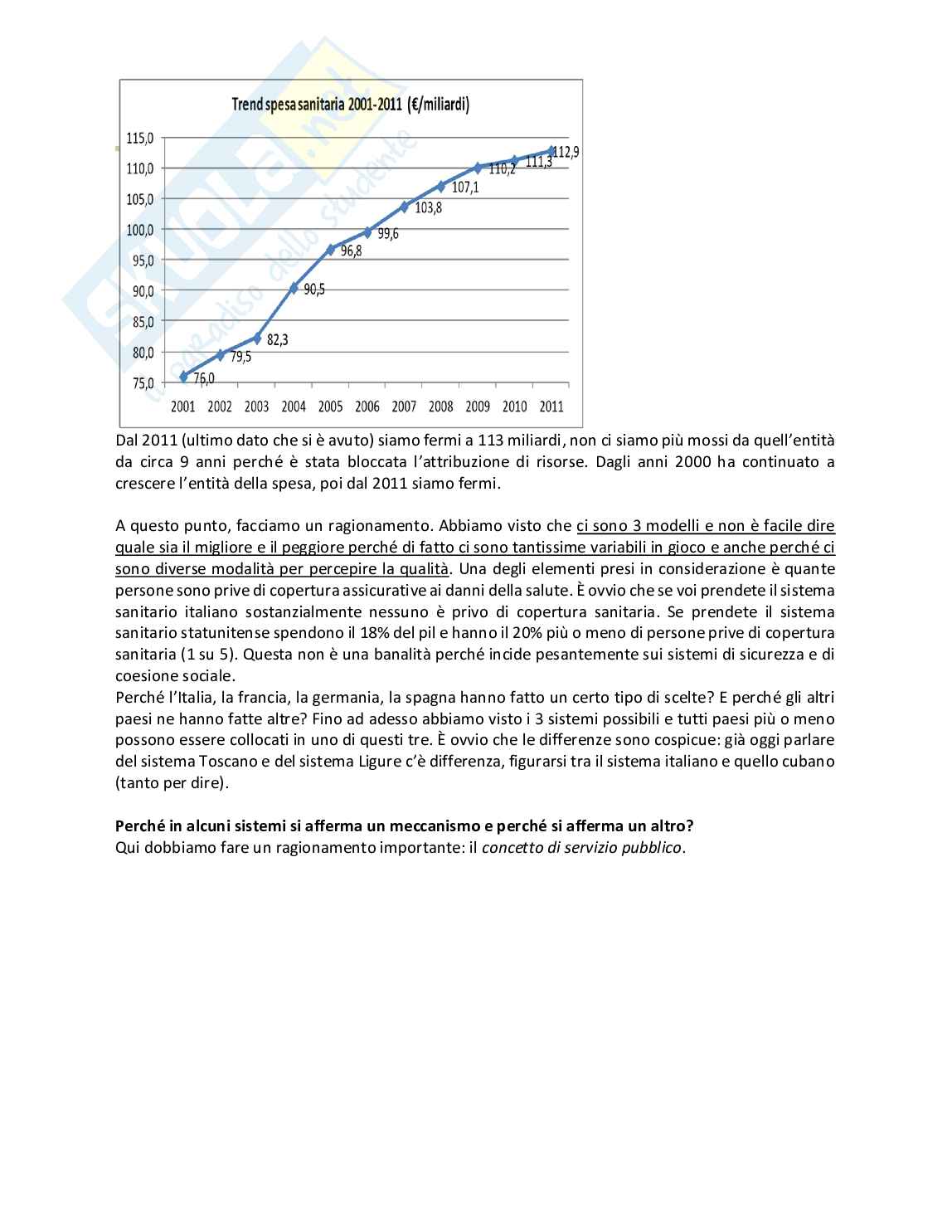 Management e controllo delle aziende sanitarie Pag. 11