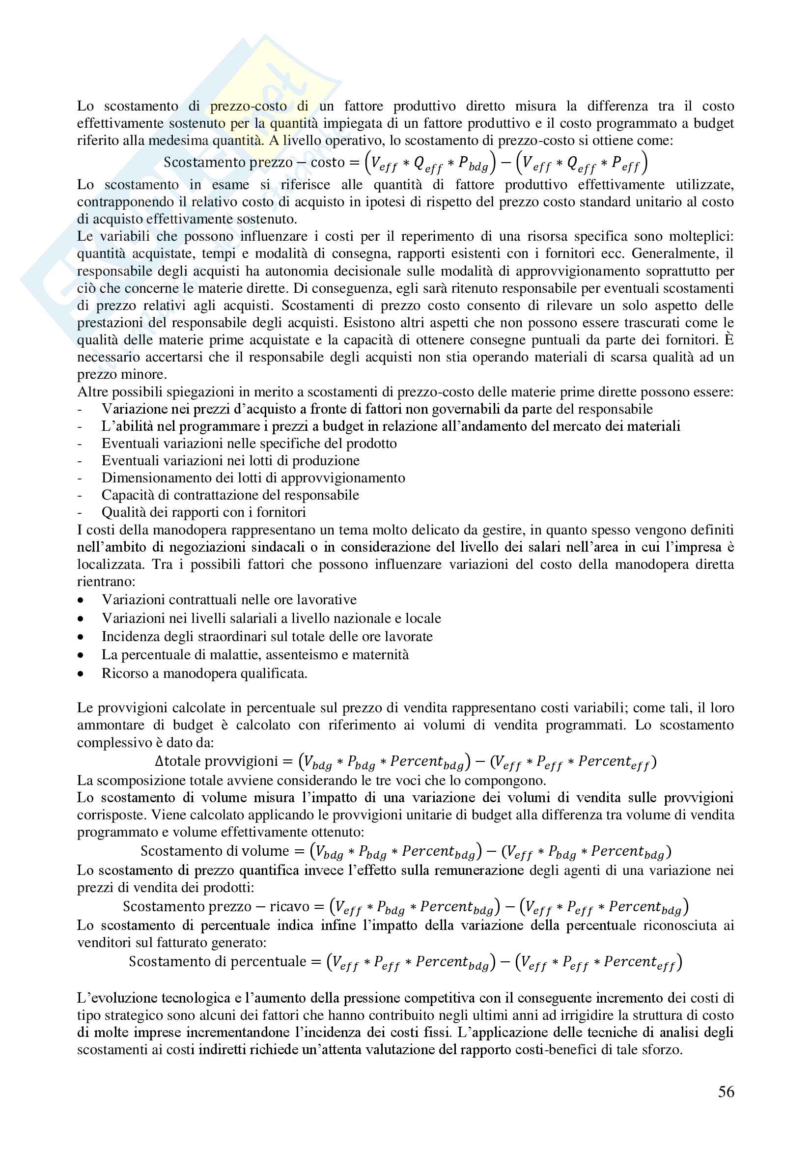 Appunti Programmazione e Controllo Pag. 56