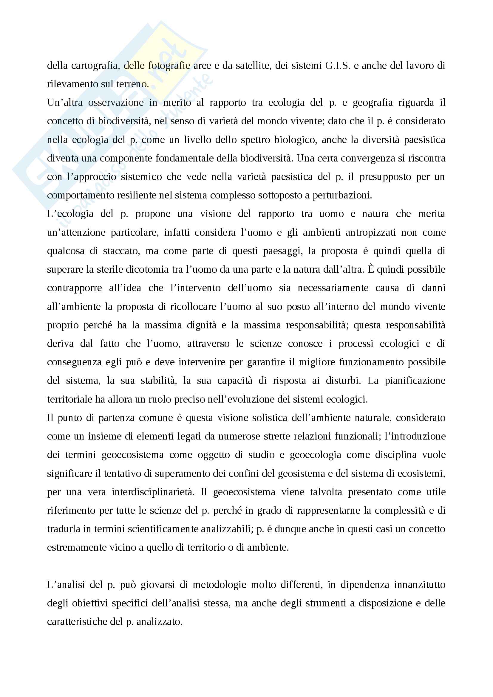Geografia dell'ambiente e del paesaggio Pag. 51