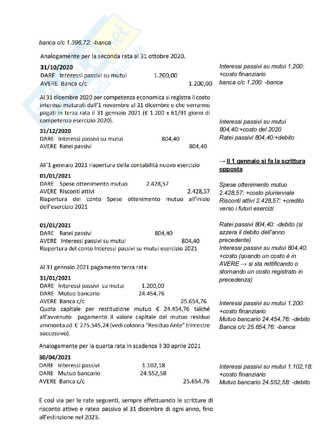 Appunti Ragioneria Pag. 41