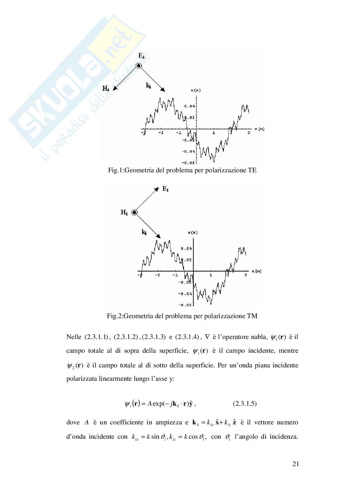 Diffusione da superfici frattali: il metodo delle condizioni al contorno estese Pag. 21