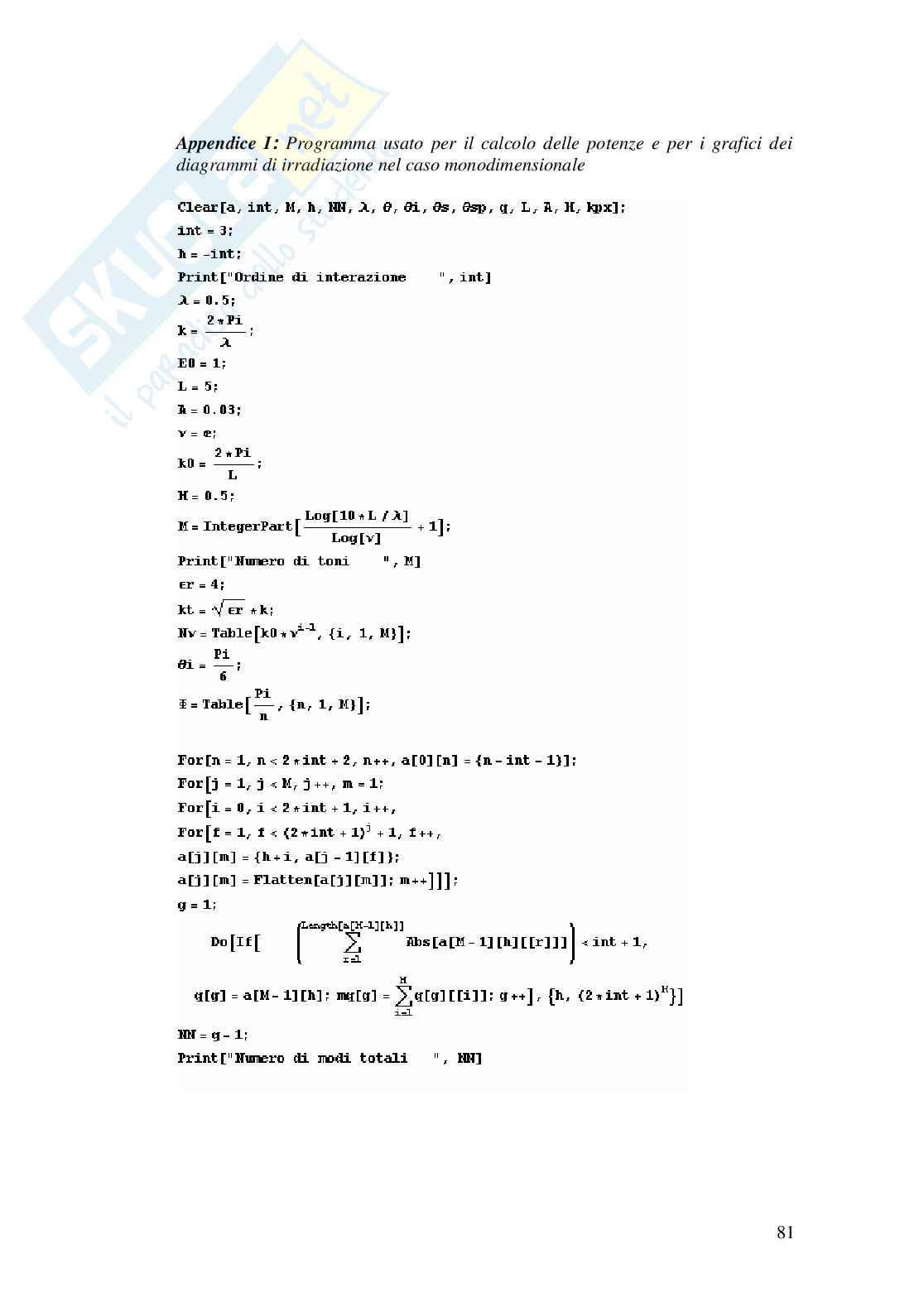 Diffusione da superfici frattali: il metodo delle condizioni al contorno estese Pag. 81