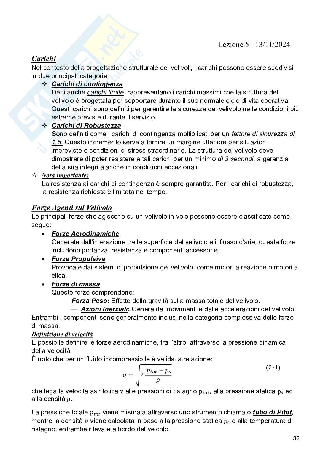 Costruzioni aeronautiche 2 Pag. 1