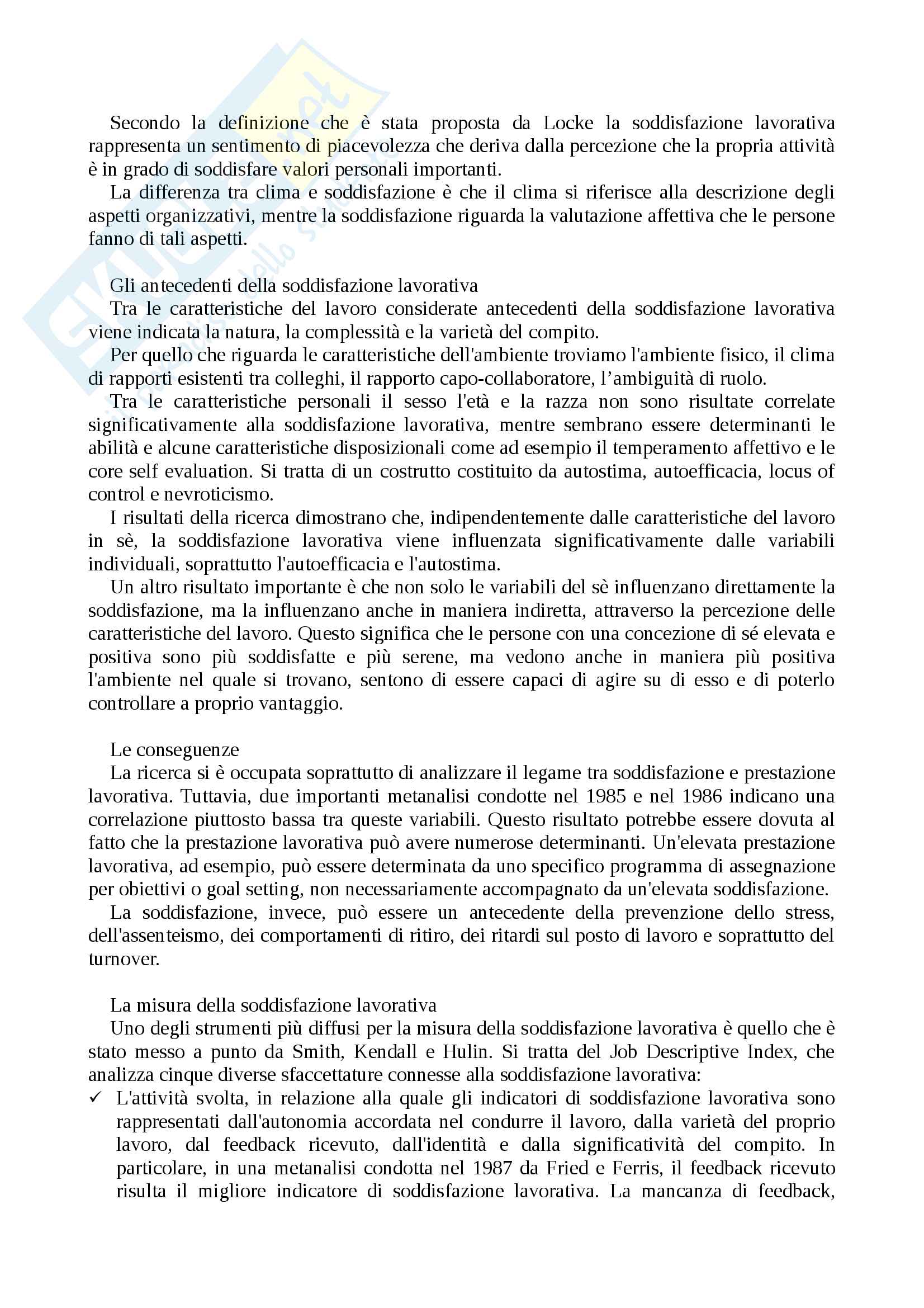 Efficacia individuale, collettiva, organizzativa Pag. 21