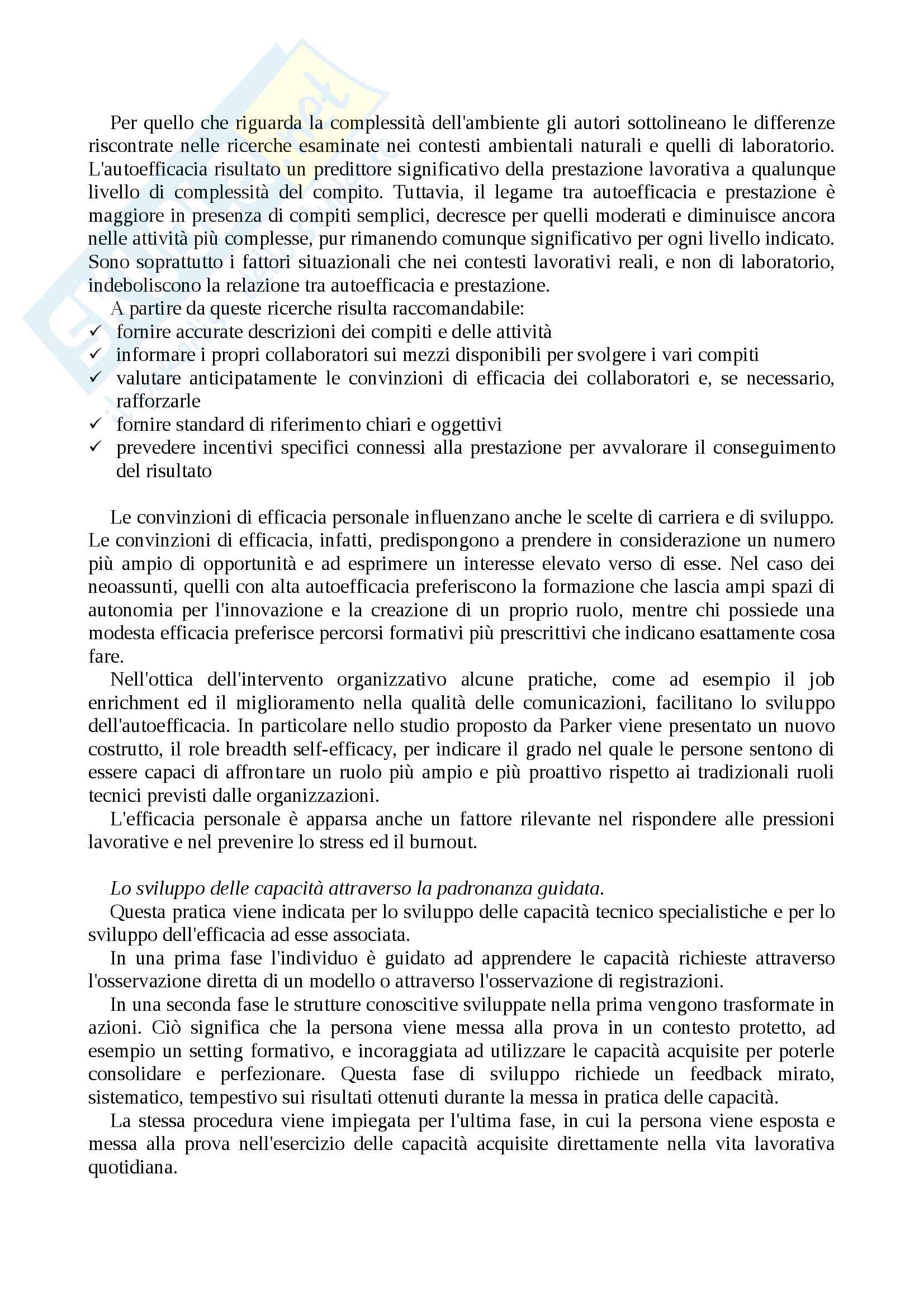 Efficacia individuale, collettiva, organizzativa Pag. 6