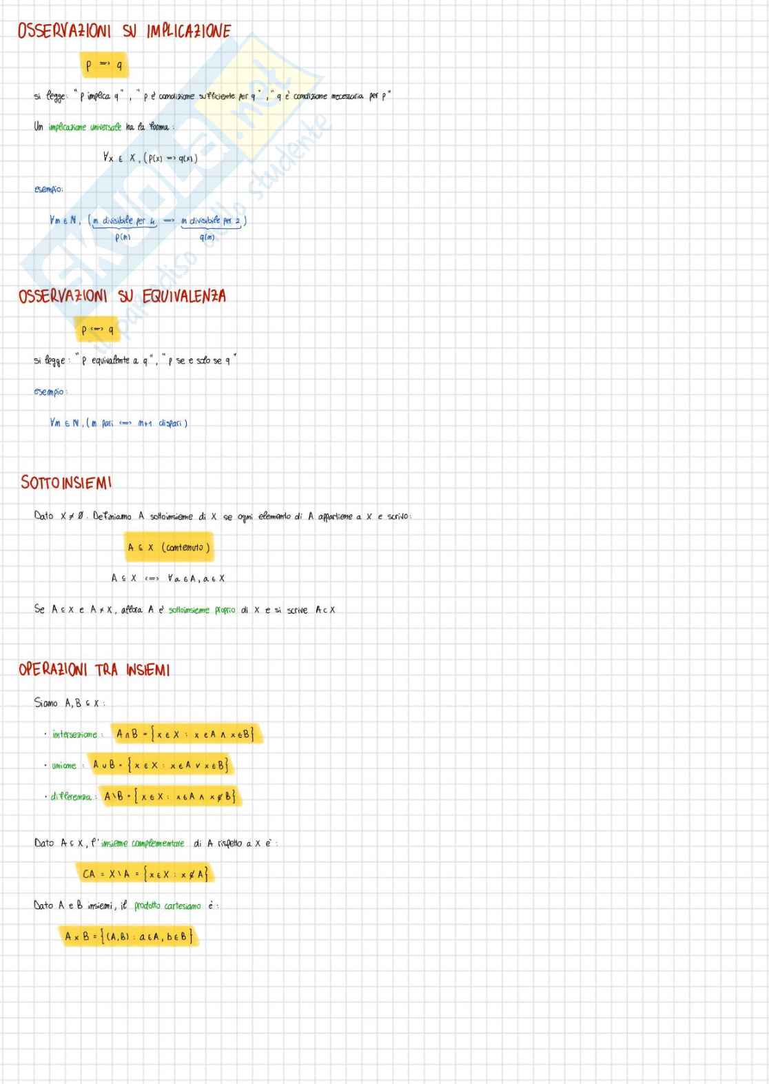 Analisi matematica I Pag. 2