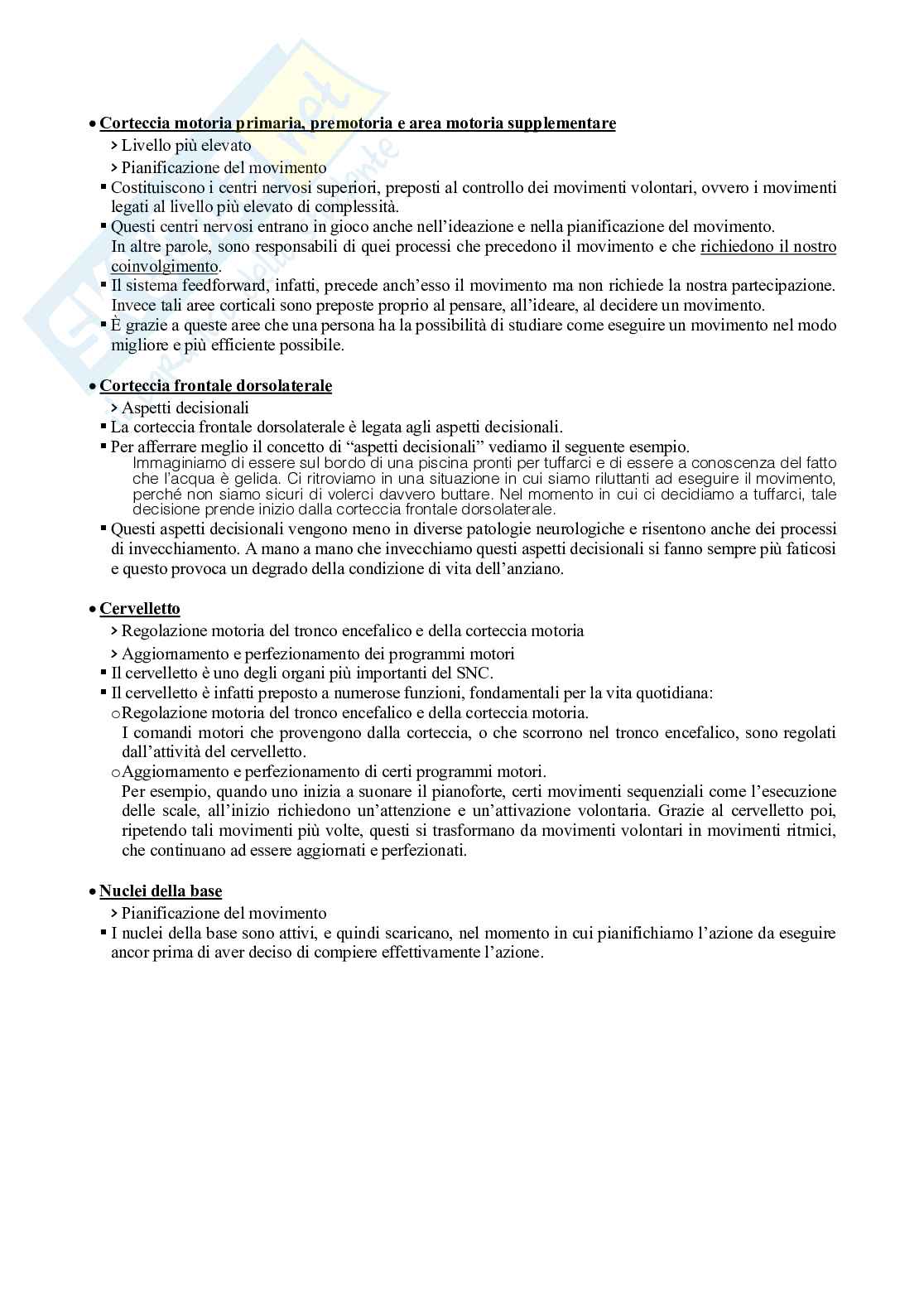 Fisioterapia e professioni sanitarie - Appunti di fisiologia umana Pag. 66