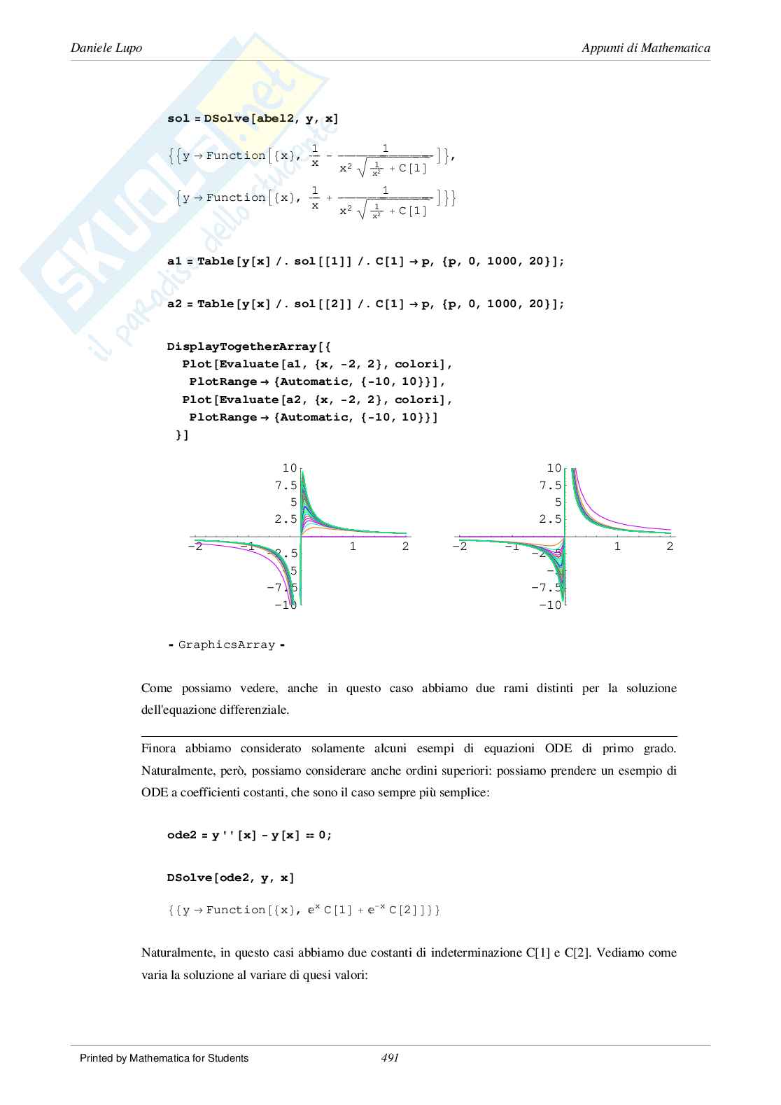 Manuale di Mathematica 11 Pag. 16