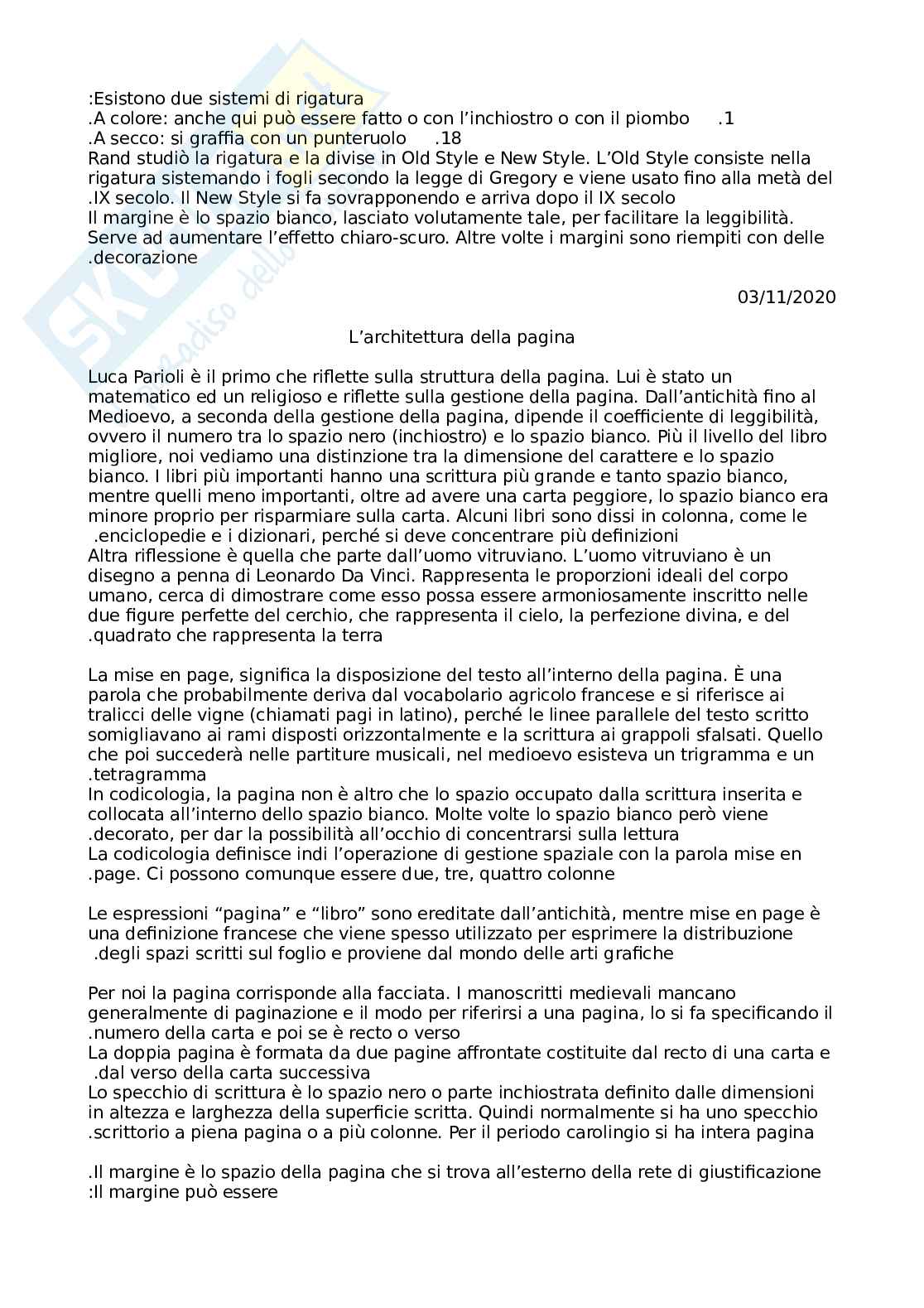 Codicologia Pag. 11