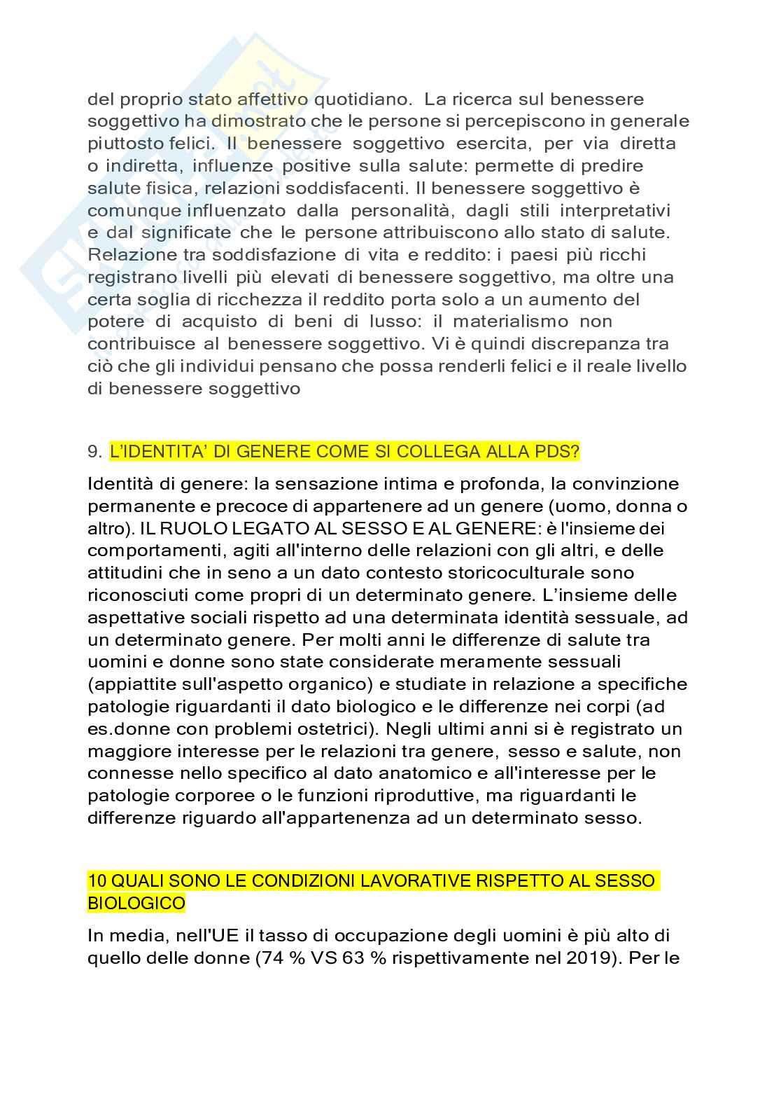 Risposte domande aperte Psicologia della salute aggiornate 2026 Pag. 6