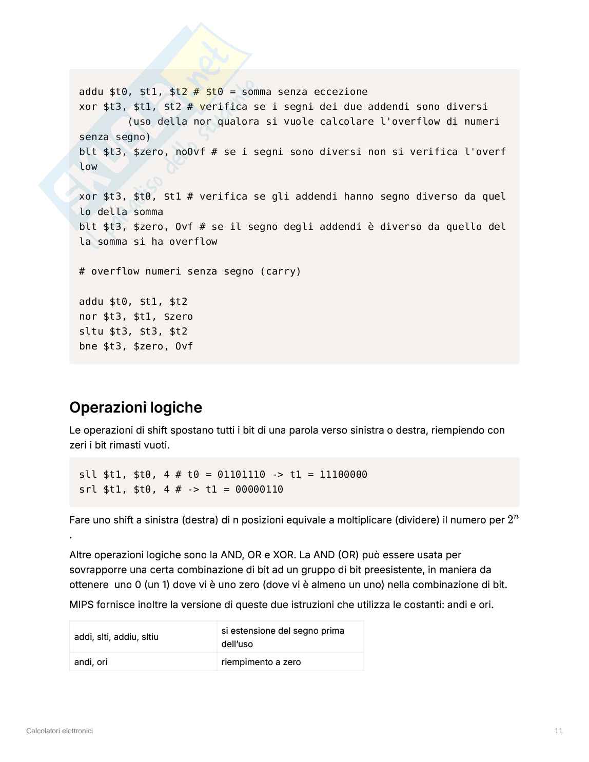 Appunti Calcolatori elettronici Pag. 11